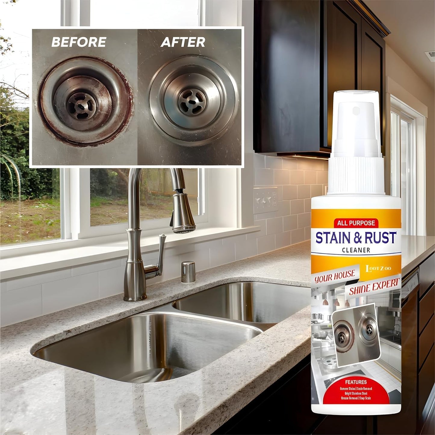 Magic Rust and Stain Remover (Pack of 2)